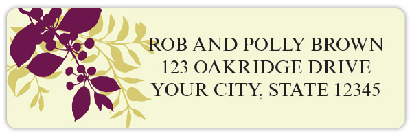 Bali Sheet Labels
